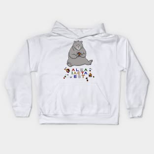 The Bear and the Cube Kids Hoodie